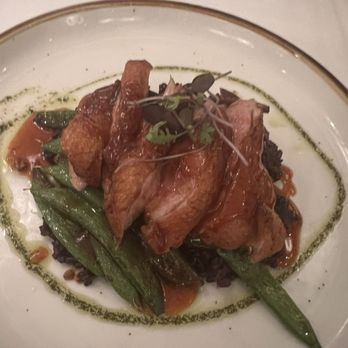 Bernardin's Restaurant At Ratcliffe - Roasted Chinese Five Spice Muscovy Duck Breast* - New American Near Me - Charlotte, North Carolina