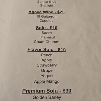 Cap't Loui - Drink Menu - Cajun/Creole Near Me - Sunnyside, New York