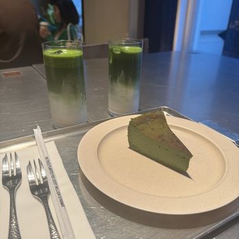 12 Matcha - matcha latte and matcha basque cheesecake - Cafes Near Me - New York, New York 12 Matcha - matcha latte and matcha basque cheesecake - Cafes Near Me - New York, New York