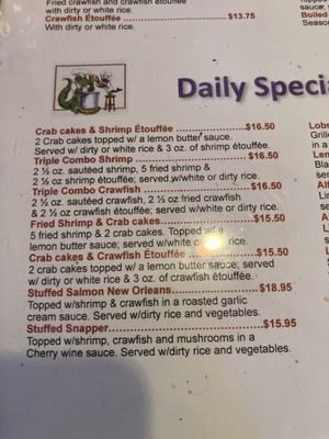 Menu photo 1 Lafayette Cajun Seafood Restaurant Houston, TX Menu photo 1 Lafayette Cajun Seafood Restaurant Houston, TX