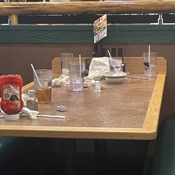 Black Bear Diner Olathe - A waitress took a shot at cleaning it up but gave up on it. - Diners Near Me - Olathe, Kansas