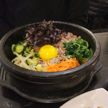 Huh Ga Ne - Bibimbap, also served on their purple/white mixed rice - Korean Near Me - Toronto, Ontario Huh Ga Ne - Bibimbap, also served on their purple/white mixed rice - Korean Near Me - Toronto, Ontario