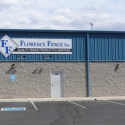 Florence Fence - Our Shop, stop by Monday thru Friday from 8am to 5pm.