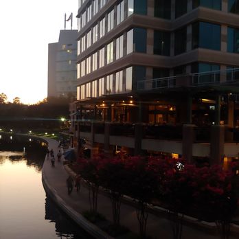 The Goose's Acre - Outside of the Goose's Acre by the waterway - New American Near Me - The Woodlands, Texas The Goose's Acre - Outside of the Goose's Acre by the waterway - New American Near Me - The Woodlands, Texas