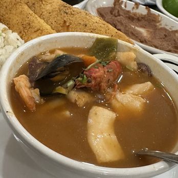 Mariscos La Costa - Caldo se marisco (yummy) it had all the sea food u can think of. - Seafood Near Me - San Juan, Texas
