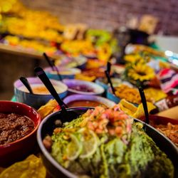 Fat Boy’s Burrito - Nacho bar!!