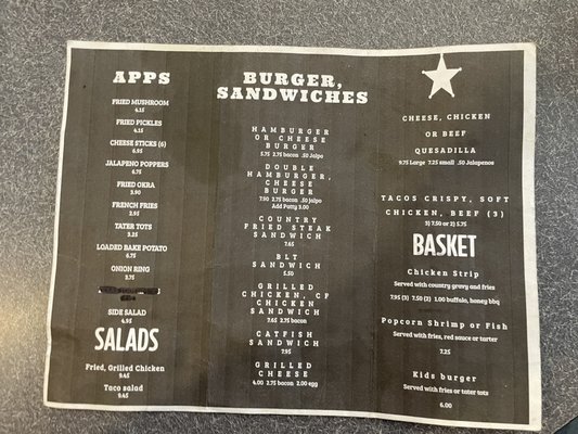 Menu photo 2 Watern' Hole & Feedbag Granger, TX Menu photo 2 Watern' Hole & Feedbag Granger, TX