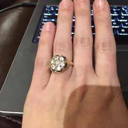 Fuqua's Jewelry - This is my grandmother's ring that Fuqua's checked and resized for me.