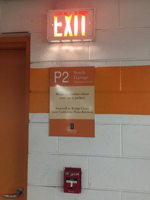 Prudential Parking Garage Map | Dandk Organizer