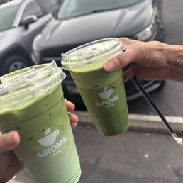Matcha Pandan and Double Matcha