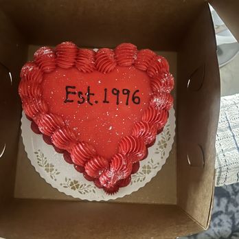 Take the Cake - Crooked working not cursive and a crooked heart to say the least .. - Bakeries Near Me - Houston, Texas