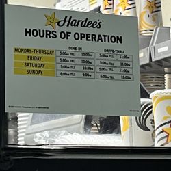 Hardee's - Open til 11