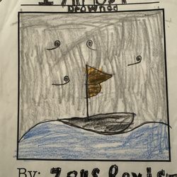 Sausalito Yacht Club - My kid's paper for his 4th grade school