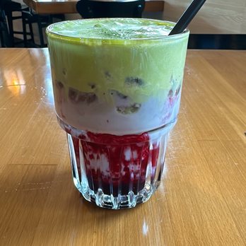 NEP Cafe - Wildberry Matcha Latte - Breakfast & Brunch Near Me - Irvine, California NEP Cafe - Wildberry Matcha Latte - Breakfast & Brunch Near Me - Irvine, California