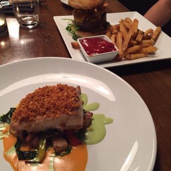 Hinterland Brewery - Mahi Mahi and burger (every Thursday) - New American Near Me - Green Bay, Wisconsin