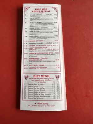 Menu photo 1 Lung Wah Chinese Restaurant Baltimore, MD Menu photo 1 Lung Wah Chinese Restaurant Baltimore, MD