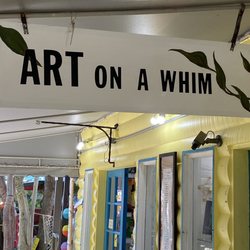 Art On Whim - Sign outside