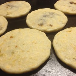 The Pupusa Stand - On the plancha