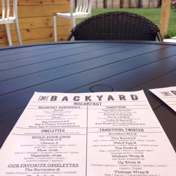 The Backyard - New American Near Me - Milton, Delaware