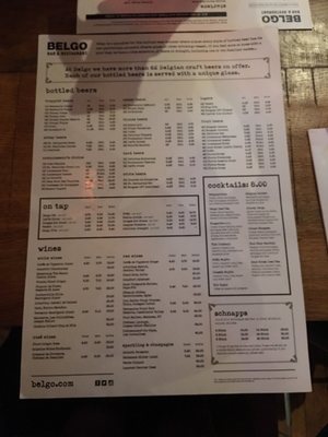 Menu photo 3 Belgo Soho Soho, XGL