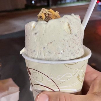 Page's - Blizzard style treat with crumbled Nancy B cookie and topped with cookie as well. This was a medium and it was enormous. - Ice Cream & Frozen Yogurt Near Me - Pittsburgh, Pennsylvania Page's - Blizzard style treat with crumbled Nancy B cookie and topped with cookie as well. This was a medium and it was enormous. - Ice Cream & Frozen Yogurt Near Me - Pittsburgh, Pennsylvania