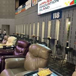 Grand Rapids Griffins - Applied Innovation Island seating area