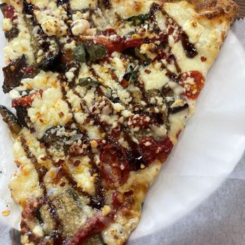 Delray Pizza - Veggie pizza with balsamic glaze. Even with all those toppings it was still nice and crunchy! Delicious! - Pizza Near Me - Delray Beach, Florida Delray Pizza - Veggie pizza with balsamic glaze. Even with all those toppings it was still nice and crunchy! Delicious! - Pizza Near Me - Delray Beach, Florida