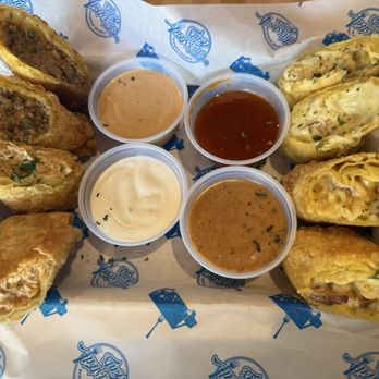 Truck Norris - Egg roll sampler - Food Trucks Near Me - Ellisville, Missouri Truck Norris - Egg roll sampler - Food Trucks Near Me - Ellisville, Missouri