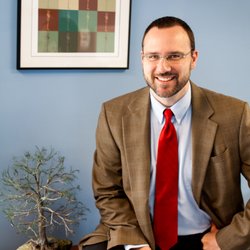 Richards Family Chiropractic - Dr. Richards in the office