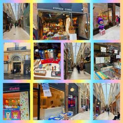 Passage Choiseul - Montage of images from Passage Choiseul