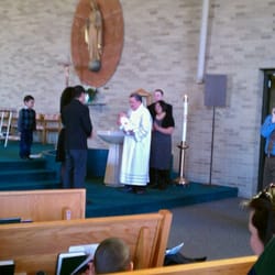 St. Catherine Laboure School - Lucas' baptism 2-19-12