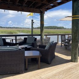 Sat on the deck with our dog! Beautiful views & you can pull your boat up as well & dock it. Sat on the deck with our dog! Beautiful views & you can pull your boat up as well & dock it.