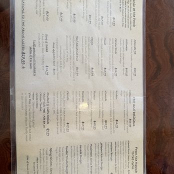 The Slanted Porch - Menu - American Near Me - Fallon, Nevada