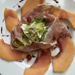 Prosciutto and melon salad Prosciutto and melon salad