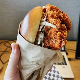 Chili Crunch Chicken Sandwich Chili Crunch Chicken Sandwich