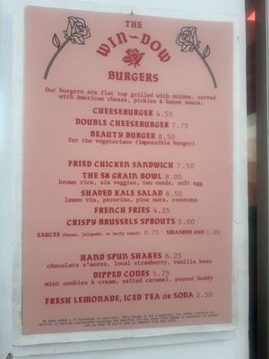 Menu photo 1 The Win-Dow Long Beach Long Beach, CA