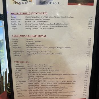 Hanami Sushi - Sushi Bars Near Me - Auburn, California