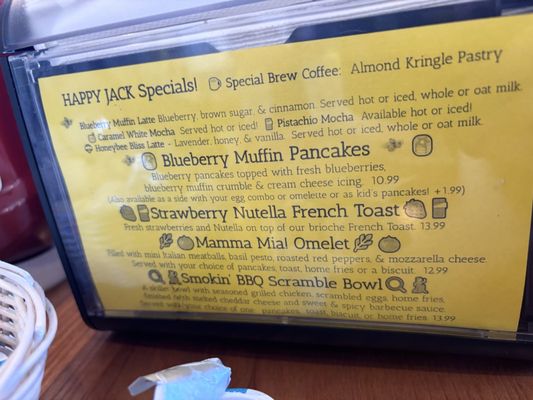 Menu photo 5 Happy Jack Pancake House Ocean City, MD Menu photo 5 Happy Jack Pancake House Ocean City, MD
