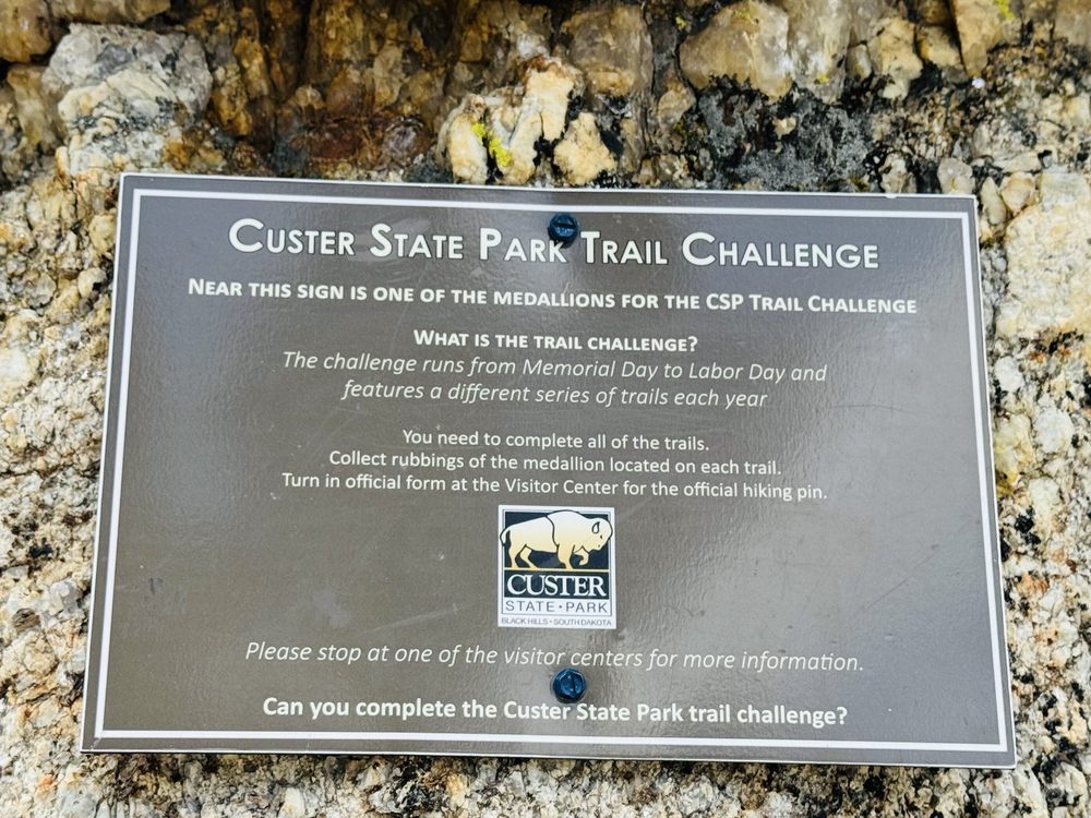 Cathedral Spires Hiking Trail Logo