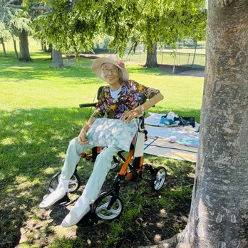 John D. Morgan Park - This is my mom Jenny Chung, just celebrated her 90th birthday last week! - Playgrounds Near Me - Campbell, California