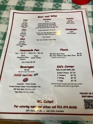 Menu photo 3 Gus's World Famous Fried Chicken - Austin Austin, TX Menu photo 3 Gus's World Famous Fried Chicken - Austin Austin, TX