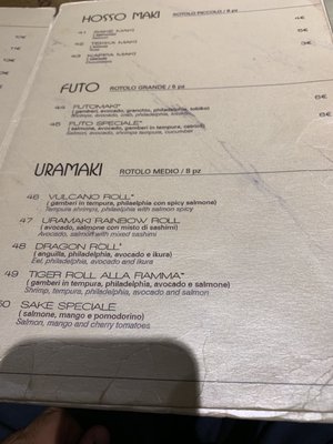 Menu photo 2 Ishi Milan, MI