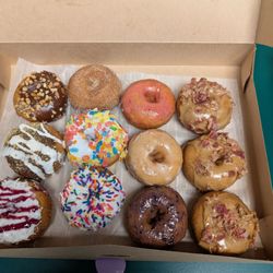 Padiddle Donuts - Assorted dozen of donuts.