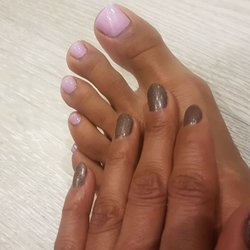 Lovely Nails - Regular pedi shellac mani. I love this place. Kim, Lin and Angie are amazing. They take their time to ensure quality service.
