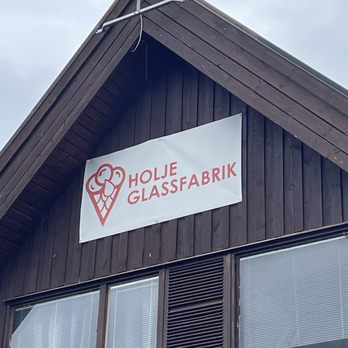 Holje Glassfabrik - Sign. It can be tough to miss this gem. It is in the old bank building. - Ice Cream & Frozen Yogurt Near Me - Vilshult, K Holje Glassfabrik - Sign. It can be tough to miss this gem. It is in the old bank building. - Ice Cream & Frozen Yogurt Near Me - Vilshult, K