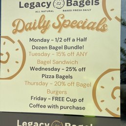 S  Daily specials
