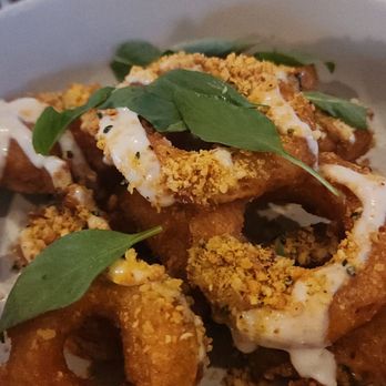 Sneaky Pickle - Bar Brine - Crispy Delicata squash rings - New American Near Me - New Orleans, Louisiana