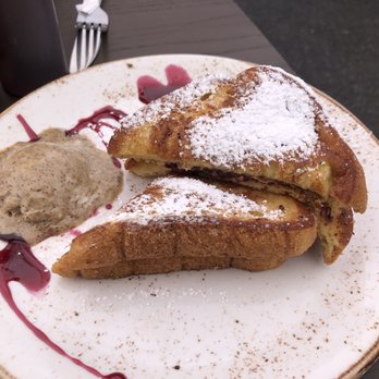 Hatch 44 Cafe - Coffee Cream Toast (don't recommend) - Cafes Near Me - Metuchen, New Jersey
