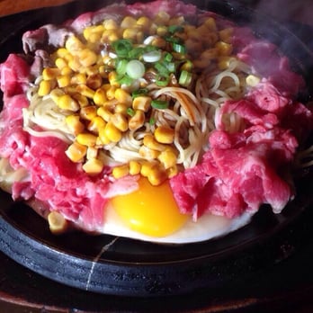 Pepper Lunch USA - Yakisoba on hot plate with beef & egg added - Teppanyaki Near Me - Milpitas, California Pepper Lunch USA - Yakisoba on hot plate with beef & egg added - Teppanyaki Near Me - Milpitas, California