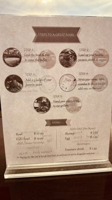 Menu photo 3 Mongolian BBQ Grill Page, AZ